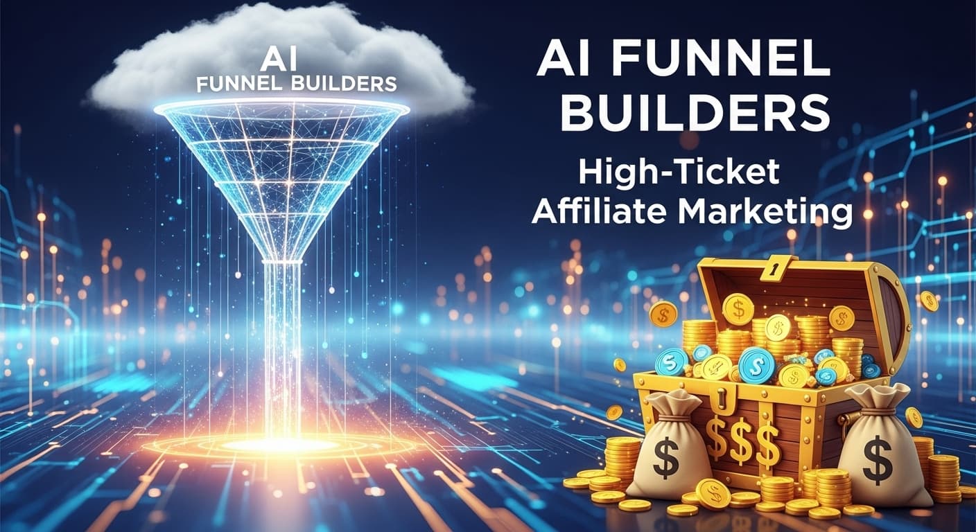 Funnel workflow and automation illustration