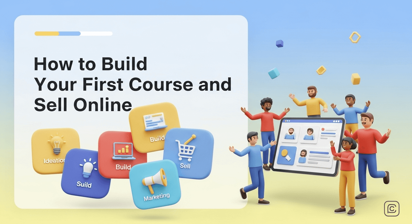 How to Build Your First Course and Sell Online