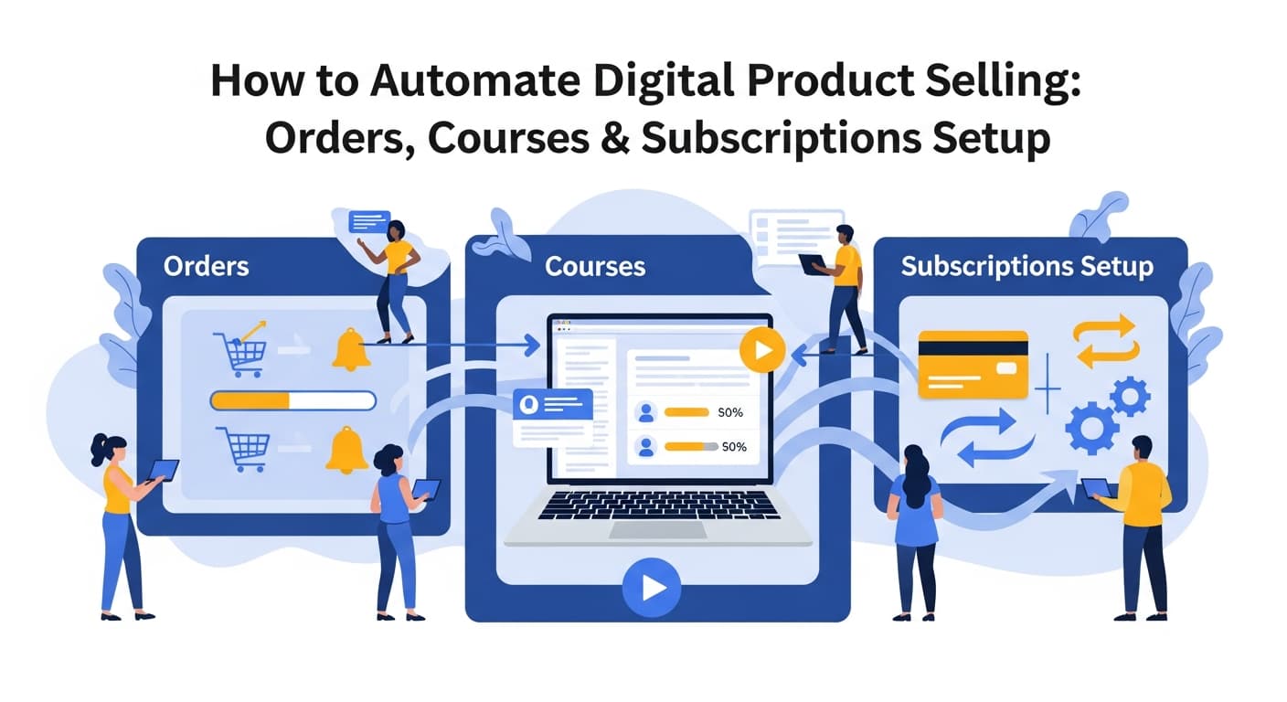 How to Automate Digital Product Selling