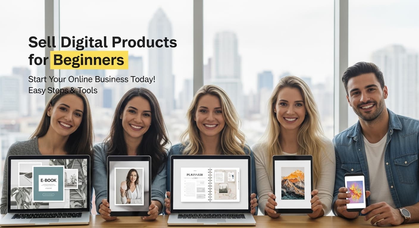 Sell Digital Products for Beginners